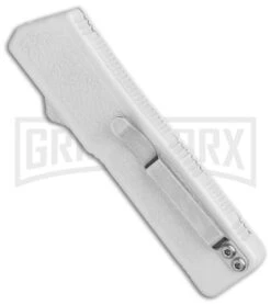 Lightning White D/A OTF Automatic Knife - Two-Tone Plain 8 Lightning White D/A OTF Automatic Knife - Two-Tone Plain -Best Knifes Shop Lightning White DA OTF Auto TT Plain GX 31872 jr side large
