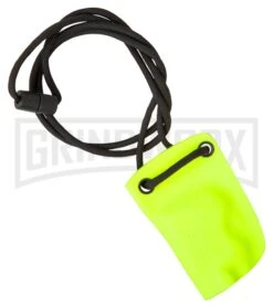 Linos Kydex Boker Kalashnikov Neck Sheath W/ Black Cord - Safety Yellow -Best Knifes Shop Linos Kydex Sheath boker kalashnikov safety yellow BHQ 68496 er large