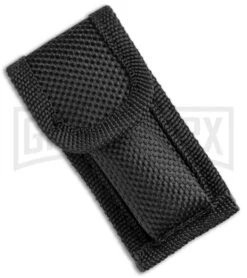 Mago 4.75" Mini Stiletto OTF Automatic Knife - Yellow Marble -Best Knifes Shop Mago Mini OTF Stiletto Yellow GX 34273 jr sheath large