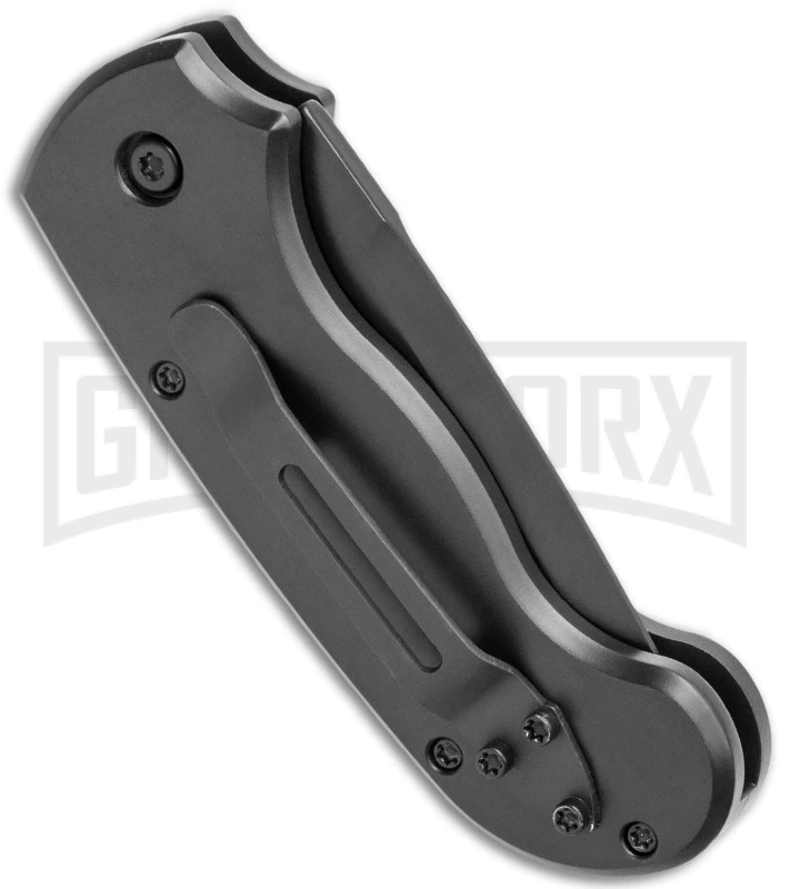 Paragon Snapper Black Automatic Knife -Black Drop Point 5 Paragon Snapper Black Automatic Knife -Black Drop Point - Image 3