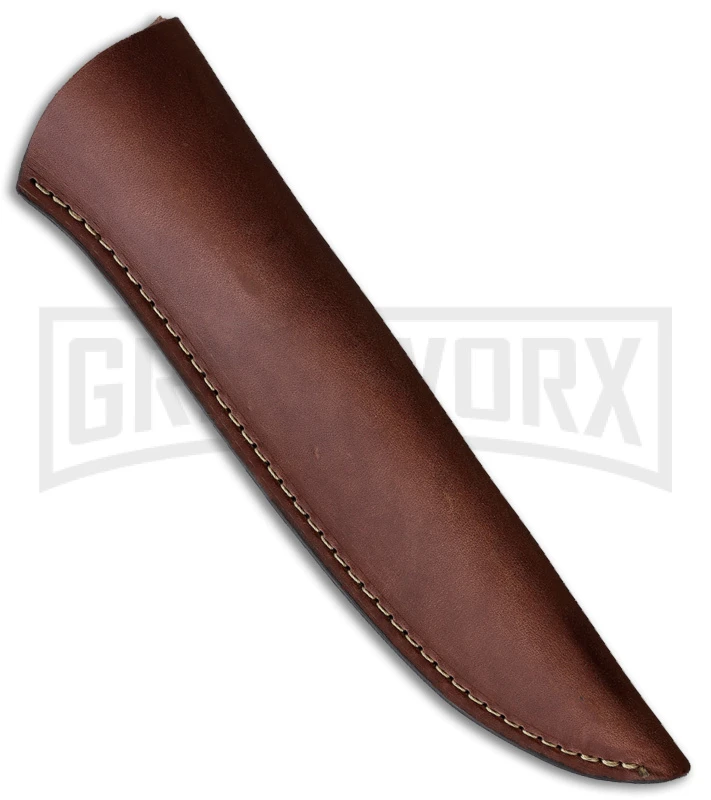 Pathfinder Knife Shop BH Brown Leather Knife Sheath 3 Pathfinder Knife Shop BH Brown Leather Knife Sheath