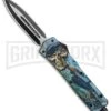 Rumble Black OTF Auto Knife Dagger Air Force Skull Graphic - 2-Tone Plain -Best Knifes Shop Rumble Black OTF Auto Dagger Air Force Skull Graphic TT GX 38041 jr large