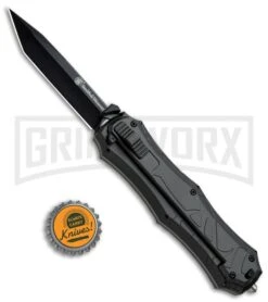 Smith & Wesson Spring Assisted Finger Actuator Tanto OTF Knife - Black Plain 13 Smith & Wesson Spring Assisted Finger Actuator Tanto OTF Knife - Black Plain -Best Knifes Shop Smith Wesson OTF Assist Finger Actuator Tanto Black SWOTF9TB BHQ 67477 jr bottlecap large