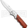 Super Knife Dingo Rosewood Automatic Knife - Satin Serr 2 Super Knife Dingo Rosewood Automatic Knife - Satin Serr -Best Knifes Shop Super Knife Dingo Rosewood Auto Satin Serr GA623WSL GX 33498 jr large