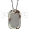 Camo Titanium Dog Tag Knife -Best Knifes Shop The Original Dog Tag Knife Ti Camo BHQ 45624 er large