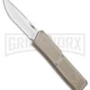 Thunder Tan D/A OTF Automatic Knife - Satin Serrated 2 Thunder Tan D/A OTF Automatic Knife - Satin Serrated -Best Knifes Shop Thunder Tan DA OTF Auto Satin Serr GX 34404 jr large