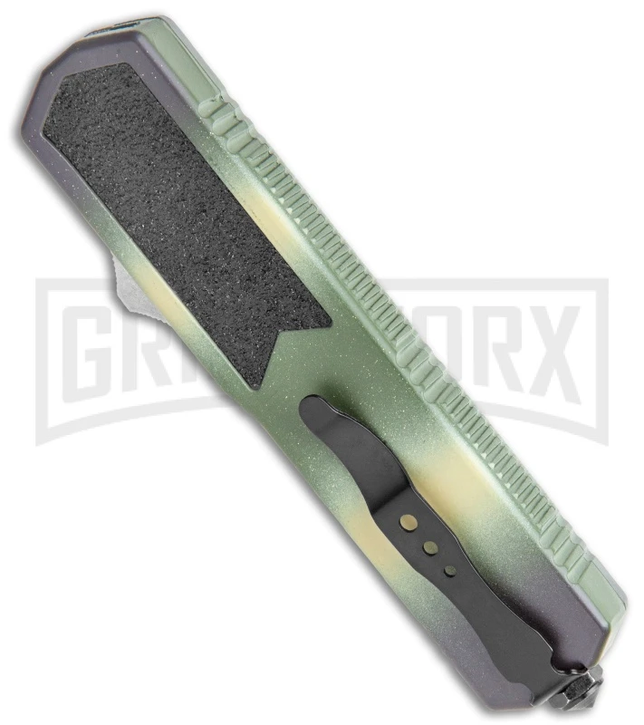 Titan Camo D/A OTF Automatic Knife - Tanto Black Plain 5 Titan Camo D/A OTF Automatic Knife - Tanto Black Plain - Image 3