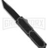 Titan Gray D/A OTF Automatic Knife - Tanto Black -Best Knifes Shop Titan Gray DA Tanto black BP 27632 er large