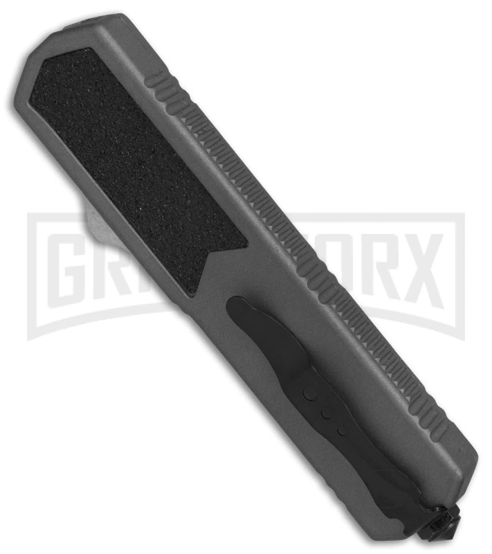 Titan Gray D/A OTF Automatic Knife - Tanto Black 4 Titan Gray D/A OTF Automatic Knife - Tanto Black - Image 2