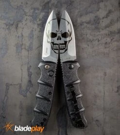 Boker Kalashnikov Skull Black Automatic Knife - D2 Dagger Stonewash Plain -Best Knifes Shop Untitled 1Boker Skull Kalashnikov Dagger Automatic Knife BHQ75532 kp steel web large
