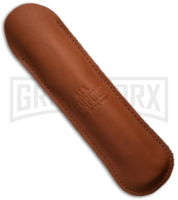 AGA Campolin 13" Stiletto Brass Swinguard Ebony Wood Automatic Knife - Bayonet 6 AGA Campolin 13" Stiletto Brass Swinguard Ebony Wood Automatic Knife - Bayonet - Image 4