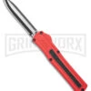 AKC F-20 Red D/A OTF Automatic Knife - Two Tone Plain 2 AKC F-20 Red D/A OTF Automatic Knife - Two Tone Plain -Best Knifes Shop akc f 20 da otf auto black red aluminum tt dagger BHQ 177264 jr large