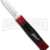 AKC Minion Concord Red/Black OTF Automatic Knife - Dagger Satin Plain 2 AKC Minion Concord Red/Black OTF Automatic Knife - Dagger Satin Plain -Best Knifes Shop akc minion red black dagger cm bhq 31090 large