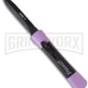 AKC Concord Purple/Black OTF Automatic Knife - Dagger Black Plain -Best Knifes Shop akc otf concord purple handle large