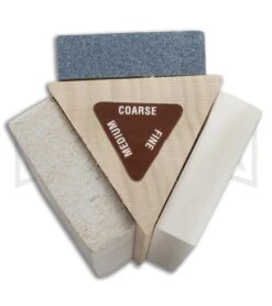 Arkansas Tri-Hone Sharpening Set -Best Knifes Shop arkansas ti hone 6inch ac21 sharpener top large