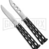 Bear & Son 114 & 114TR Black Butterfly Knife 2-Pack 2 Bear & Son 114 & 114TR Black Butterfly Knife 2-Pack -Best Knifes Shop bear and son 2 pack butterfly special black 114 114 tr bhq 50066 jr large