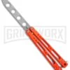 Bear Ops B-401-ALOR-P Butterfly Trainer Orange T6 - Bead Blast Plain -Best Knifes Shop bear ops b 401 aior p 35023 large