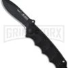 Boker Plus Reality-Based Black Automatic Knife - Black Plain -Best Knifes Shop boker 01bo055 large