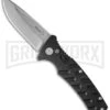Boker Plus Strike Automatic Knife - Drop Point Stonewash Plain -Best Knifes Shop boker 01bo400n cm large
