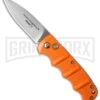 Boker Kalashnikov Orange Automatic Knife - Satin Plain -Best Knifes Shop boker kalashnikov 01kals11n cm large
