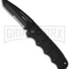Boker Black Kalashnikov Automatic Knife - Black Serr Tanto -Best Knifes Shop boker kalashnikov 01kals74bts large