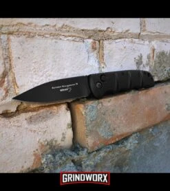 Boker Kalashnikov Black Automatic Knife - Black Plain -Best Knifes Shop boker kalashnikov 74 black kals74bk BHQ 3839 dl large