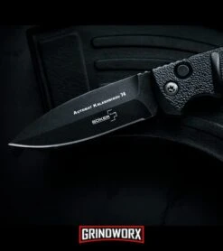 Boker Kalashnikov Black Automatic Knife - D2 Dagger Smokewash Plain -Best Knifes Shop boker kalashnikov dagger black sw BHQ 25999 dl large