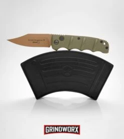 Boker Kalashnikov Desert Warrior Bowie Automatic Knife - Copper Plain 12 Boker Kalashnikov Desert Warrior Bowie Automatic Knife - Copper Plain -Best Knifes Shop boker kalashnikov desert warrior bowie BHQ 17106 box dl 2 large