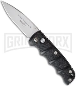 Boker Mini Kalashnikov Black Automatic Knife - Bead Blast Plain