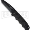 Boker Kalashnikov Black Automatic Knife - Tanto Black Plain -Best Knifes Shop boker kalashnikov tanto 01kals74bt large