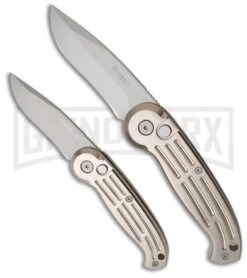 Boker Magnum Black Automatic Knife - Tanto Black Serr -Best Knifes Shop boker magnum 01bo007 comparison large