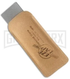 EZE Lap 66F Diamond Pocket Sharpener W/Leather Case -Best Knifes Shop eze lap diamond sharpener model 66f sheath large