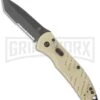 Gerber Propel Downrange Desert Tan Automatic Knife - Tanto Black Serr -Best Knifes Shop gerber propel downrange auto 30 000695n large
