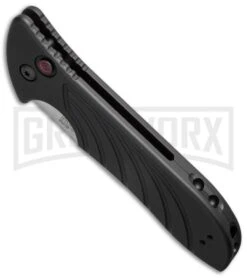 Kershaw Emerson Launch 5 Black Automatic Knife - Stonewash Plain -Best Knifes Shop kershaw emerson launch auto 5 7600 bottom cm large