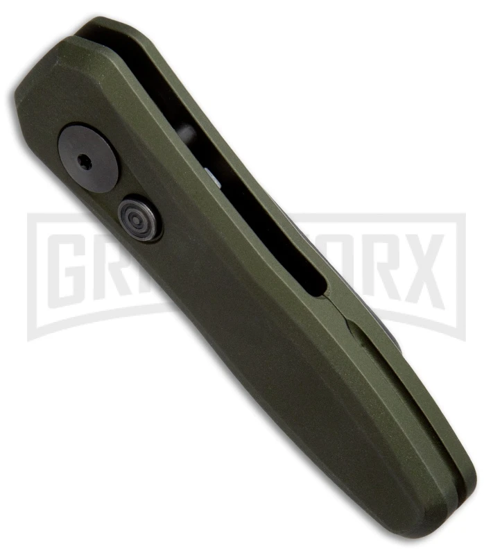 Kershaw Launch 4 OD Green Automatic Knife CA Legal - Stonewash Plain 4 Kershaw Launch 4 OD Green Automatic Knife CA Legal - Stonewash Plain - Image 2