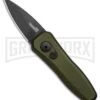 Kershaw Launch 4 OD Green Automatic Knife CA Legal - Black Plain -Best Knifes Shop kershaw launch 4 od green x k7500olblk BHQ 37390 jr large