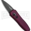 Kershaw Launch 4 Purple Automatic Knife CA Legal - Black Plain 1 Kershaw Launch 4 Purple Automatic Knife CA Legal - Black Plain -Best Knifes Shop kershaw launch 4 purple 7500PURBLK BHQ 37821 er large