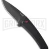 Kershaw Launch 3 Black Aluminum Automatic Knife - Black Plain -Best Knifes Shop kershaw launch auto 3 7300blk cm large