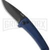 Kershaw Launch 3 Blue Automatic Knife - Black Plain -Best Knifes Shop kershaw launch auto 3 black dlc blue cm large
