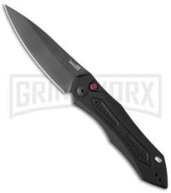 Kershaw Launch 6 Automatic Knife - Black Plain