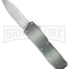 Lightning Camo D/A OTF Automatic Knife - Satin Dagger -Best Knifes Shop lightning camo satin dagger plain cm large