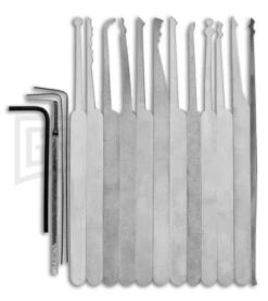 Deluxe Beginner Lock Pick Starter Set -Best Knifes Shop lock pick set p 119 large 1