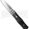 Mikov 241 Predator ABS Black Automatic Leverlock Knife - Dagger -Best Knifes Shop predator mikov abs large
