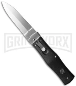 Mikov 241 Predator ABS Black Automatic Leverlock Knife - Dagger