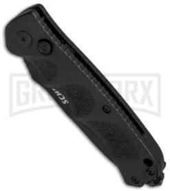 Schrade Extreme Survival SC60BS Automatic Knife - Black Serr -Best Knifes Shop schrade sc60bs bottom cm large