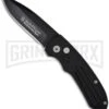 Smith & Wesson Extreme Ops SW50B Black Automatic Knife - Black Plain 2 Smith & Wesson Extreme Ops SW50B Black Automatic Knife - Black Plain -Best Knifes Shop smith wesson sw50b large