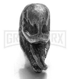 Magallona Pewter Black Spider Lanyard Bead